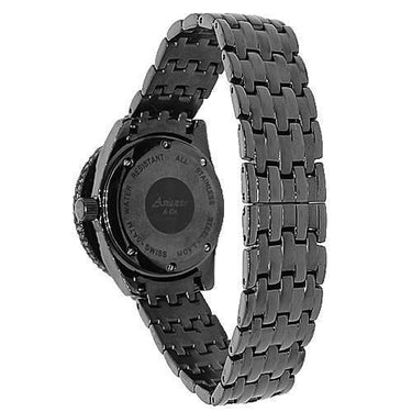 Avianne&Co Essence Collection Womens Black and White Diamond Watch 3.25 Ctw